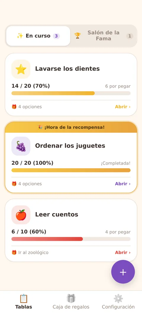 UNA TABLA TERMINADA DA GUSTO VERLA