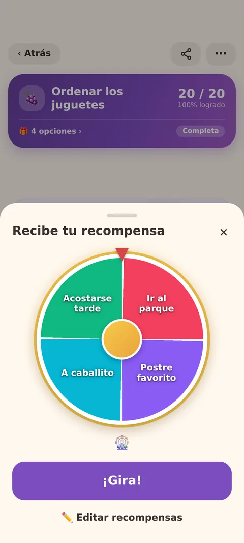 UNA RULETA QUE NUNCA DICE QUE NO