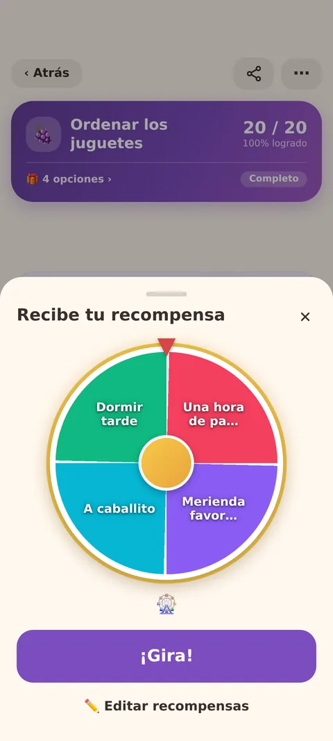 UNA RULETA QUE NUNCA DICE QUE NO