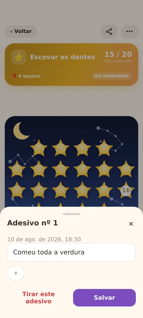 O ELOGIO FICA GUARDADO